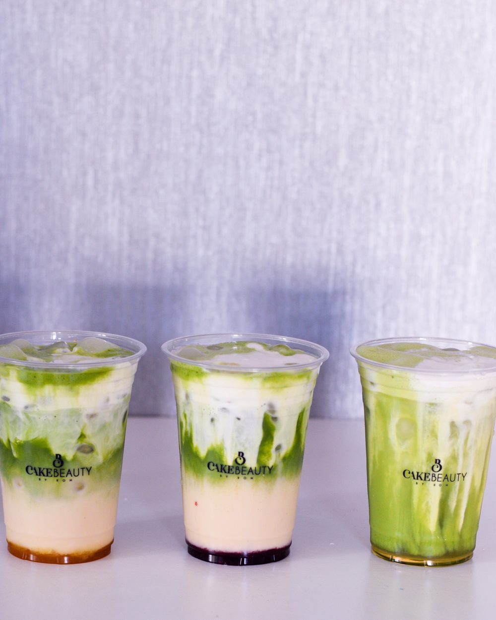 Les matchas glacés Cake Beauty