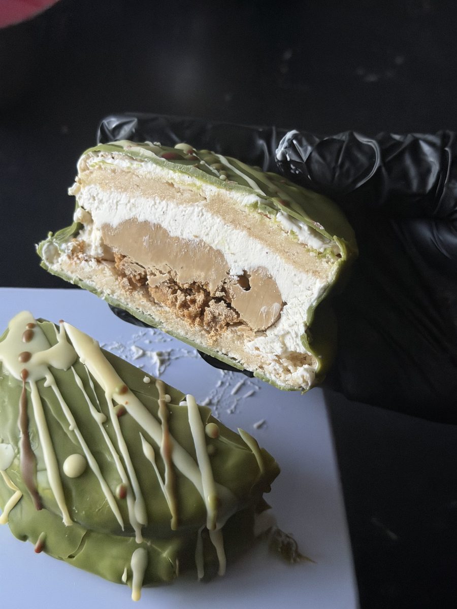 Macaron pistache 