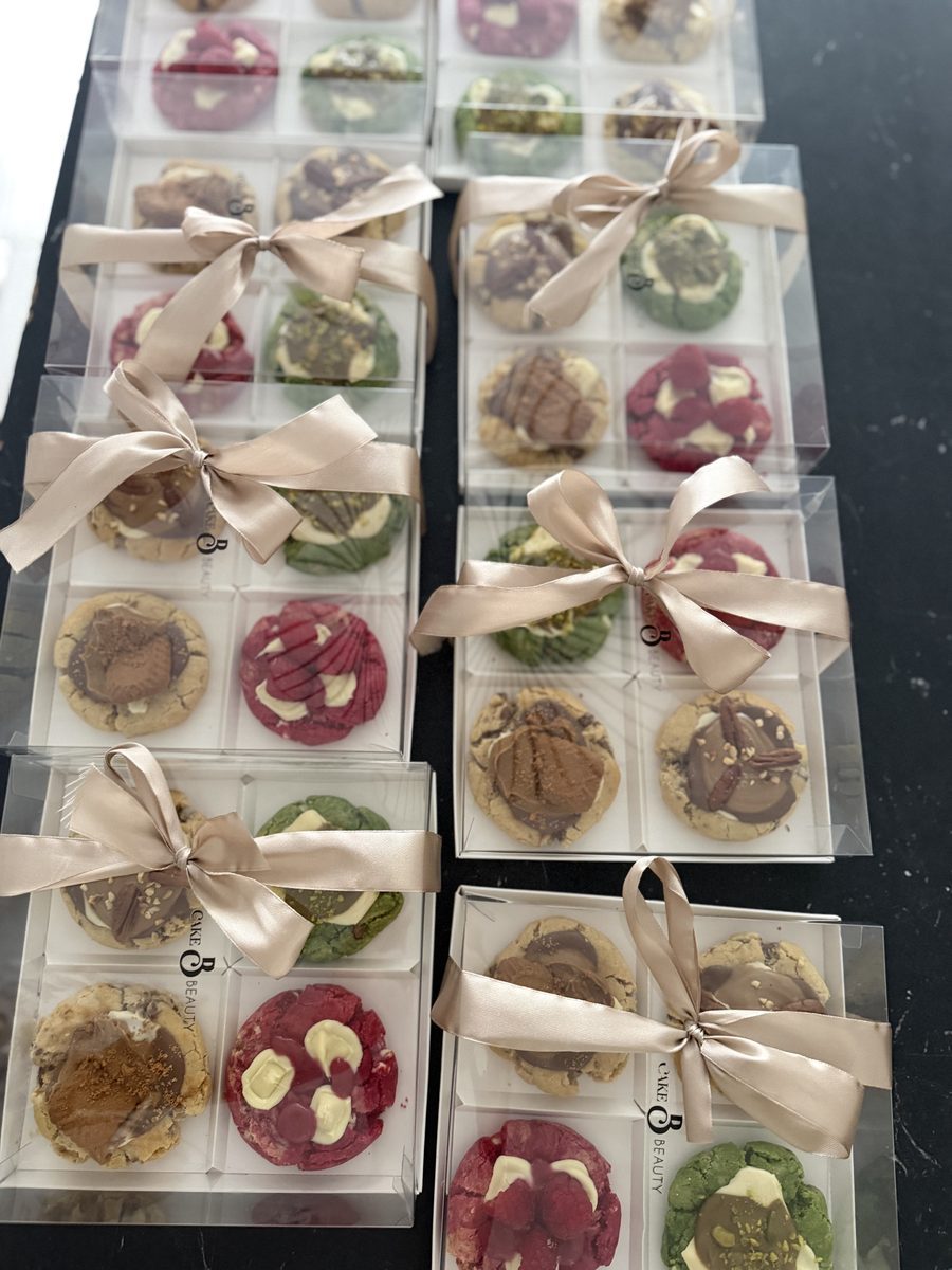 Box de 4 cookies Cake Beauty 
