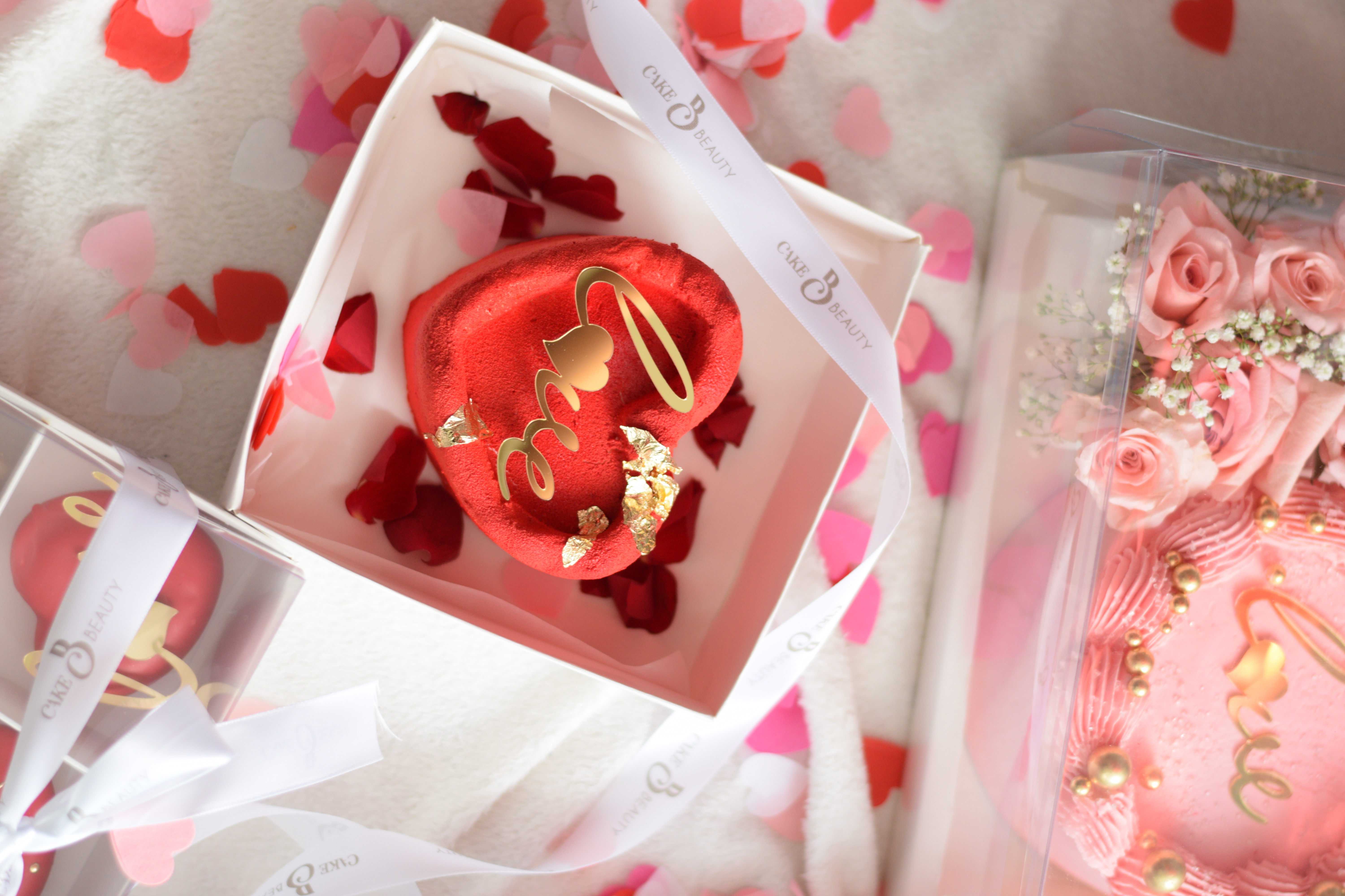 Mousse Bento Cake 🍰✨  — Saint-Valentin 2026